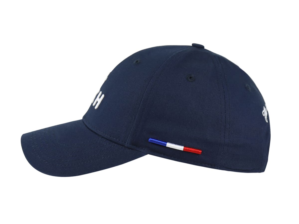 LXH Casquette en Coton Bleu Marine