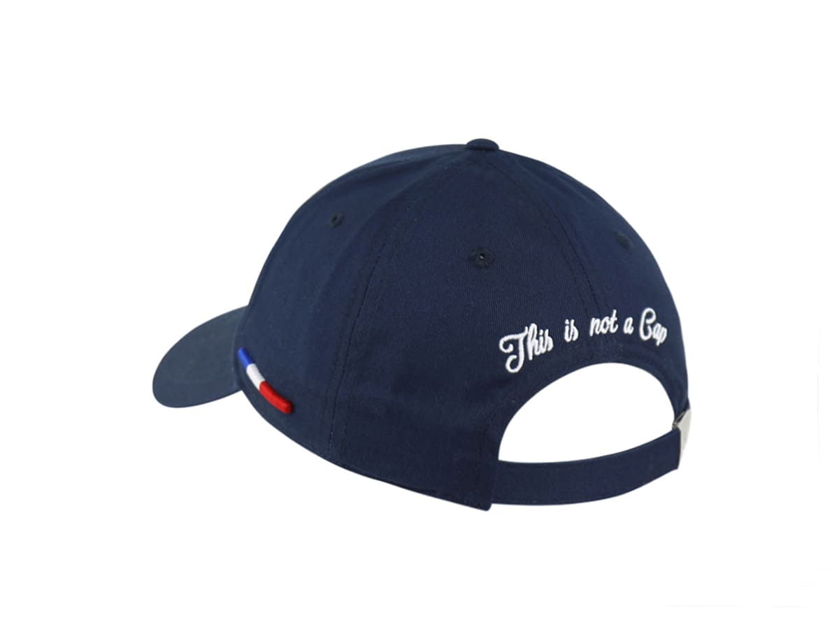 LXH Casquette en Coton Bleu Marine