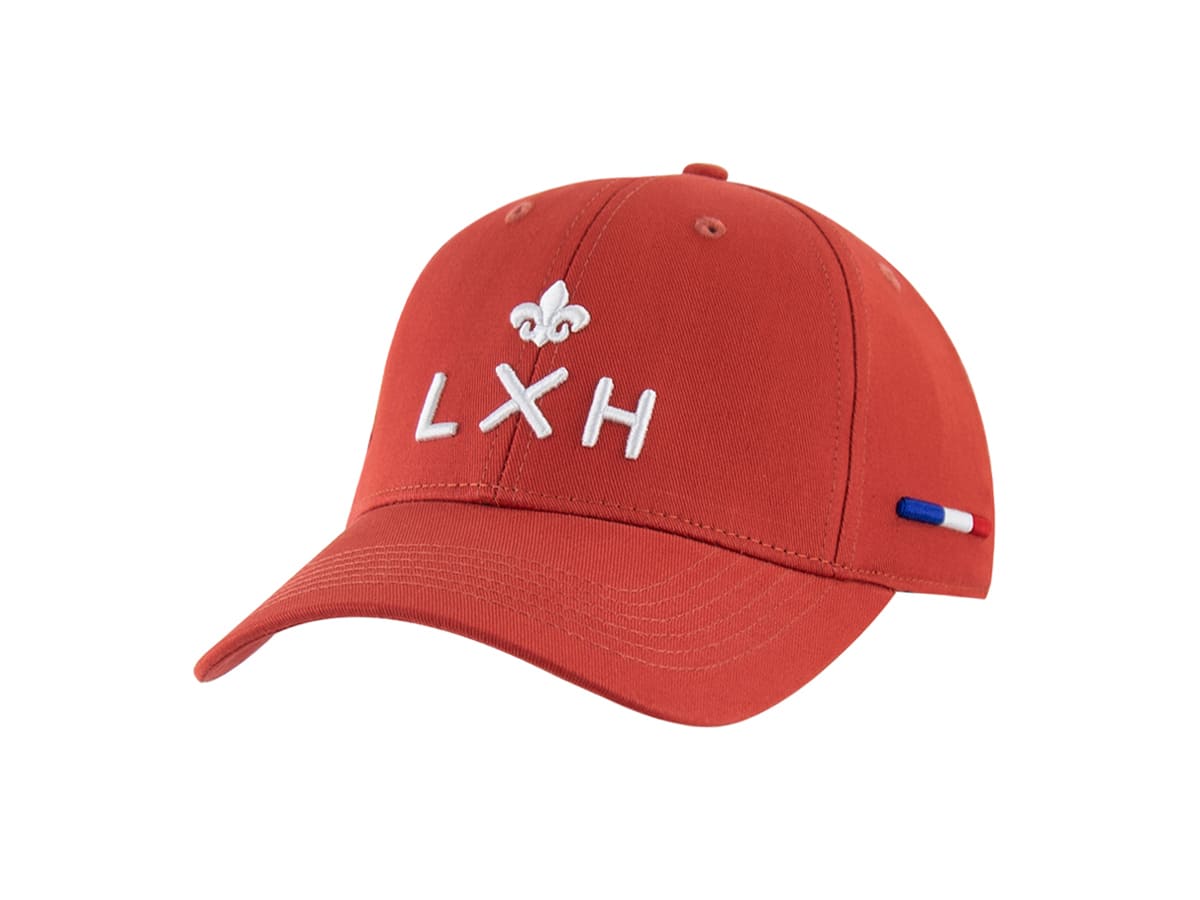 LXH Casquette en Coton Terracotta