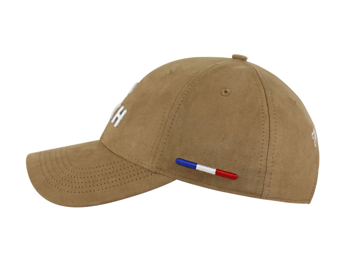 LXH Casquette Suédine Camel