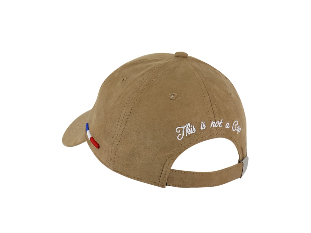 LXH Casquette Suédine Camel