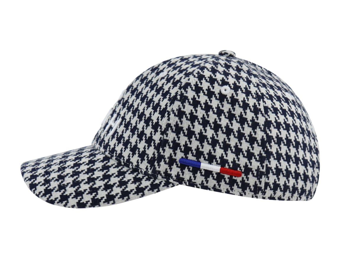 LXH Casquette Pied De Coq Bleu Marine