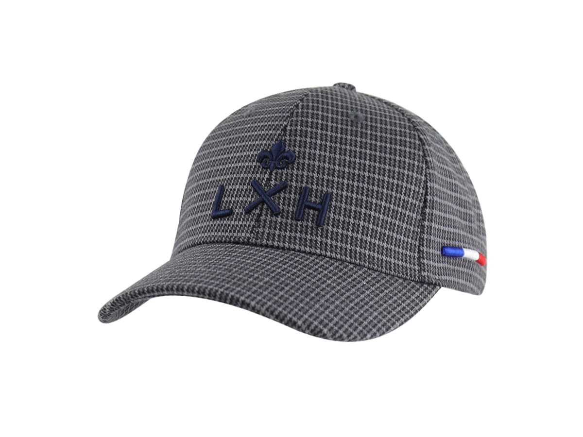 LXH Casquette Pied De Poule Myrtille