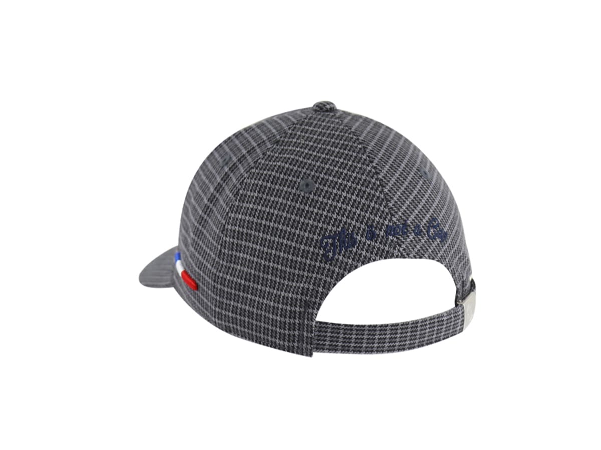 LXH Casquette Pied De Poule Myrtille