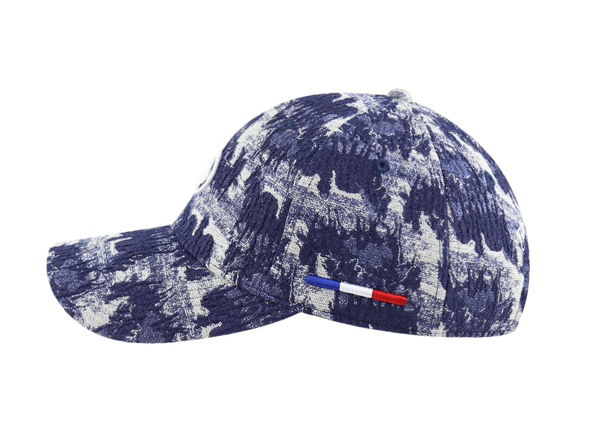 LXH Casquette Toile De Jouy Blue Marine