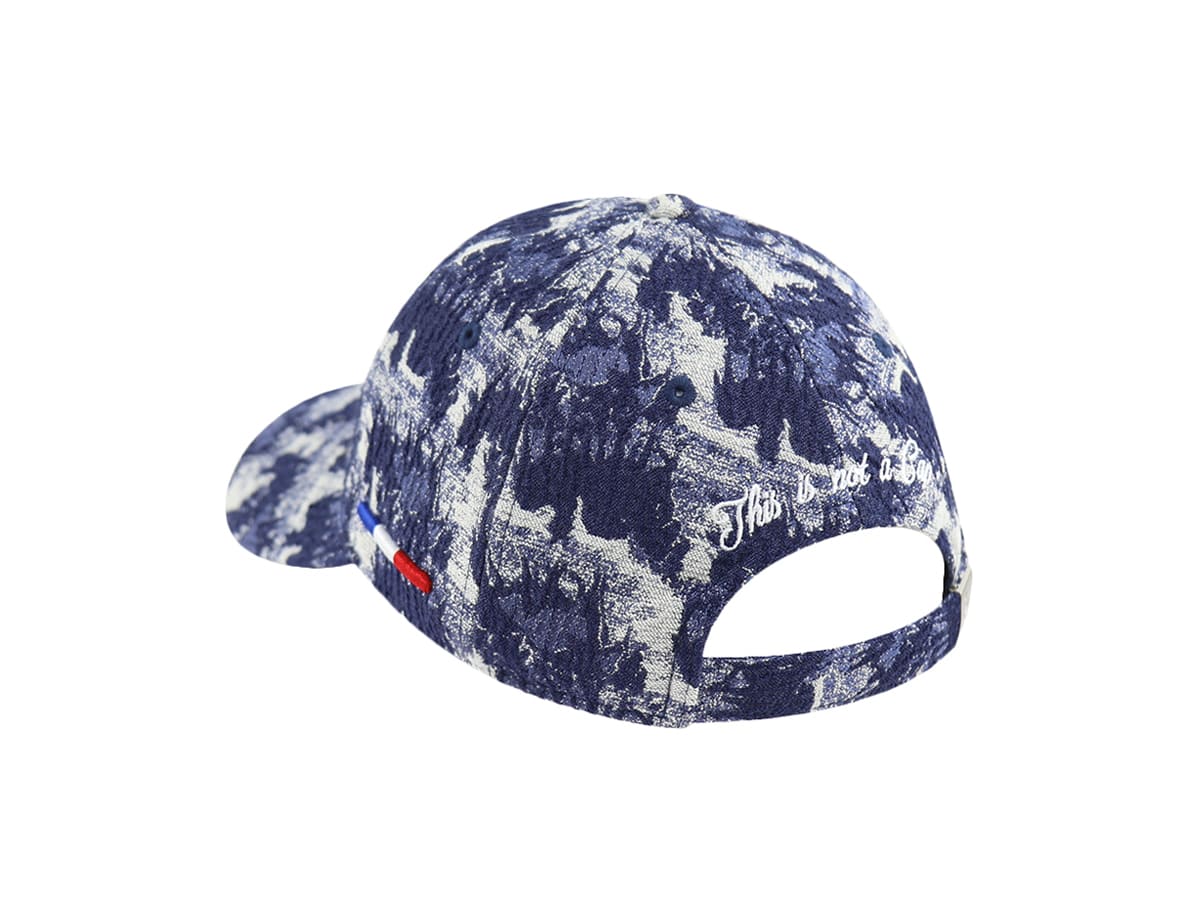 LXH Casquette Toile De Jouy Blue Marine