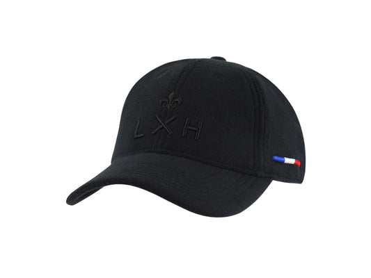 LXH Casquette en Polaire Full Noir