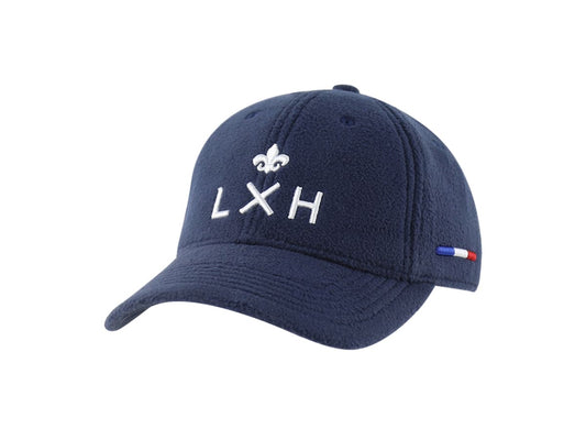 LXH Casquette en Polaire Bleu Marine