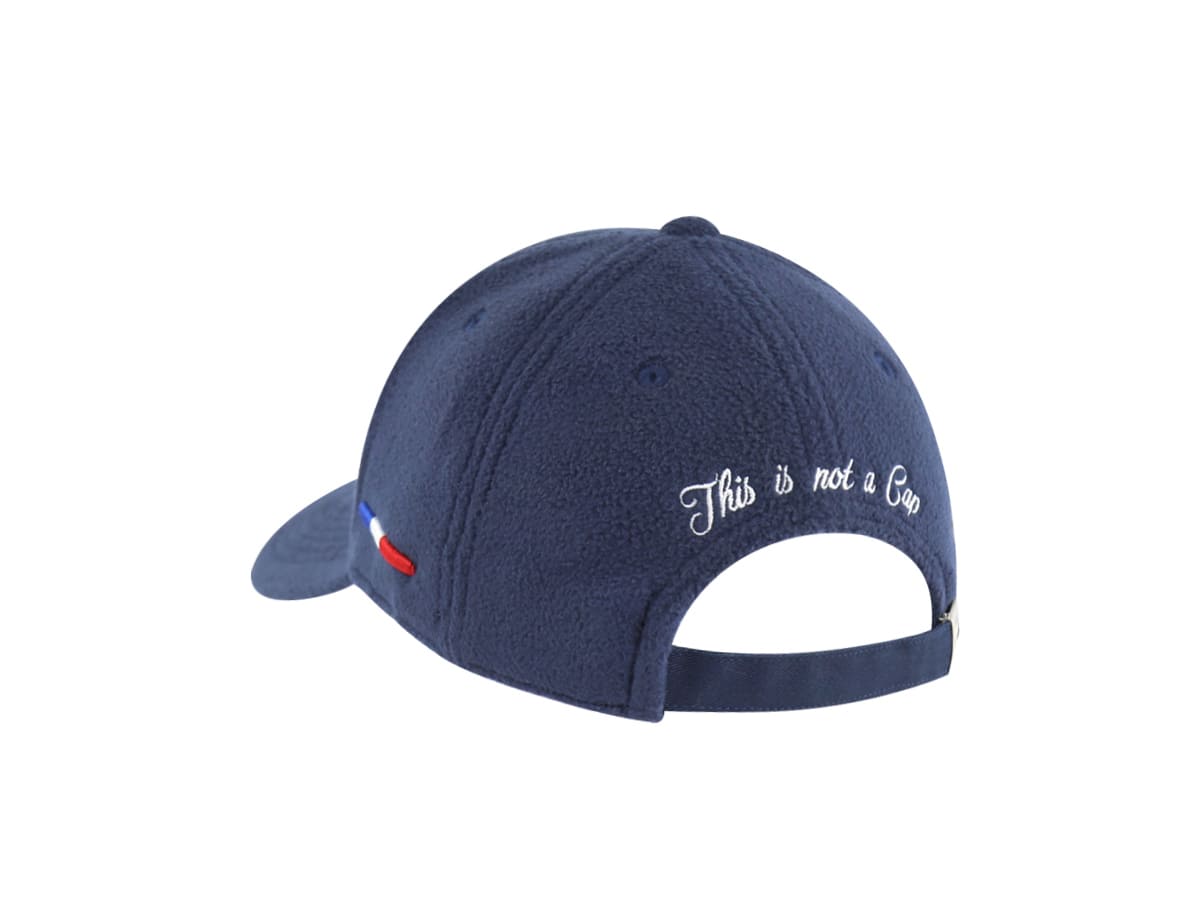 LXH Casquette en Polaire Bleu Marine