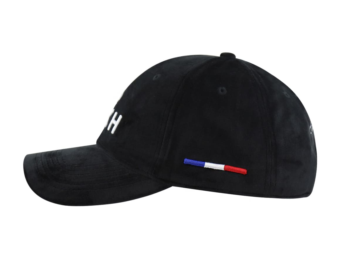 LXH Casquette Velours de Soie Noir