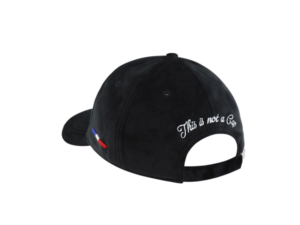 LXH Casquette Velours de Soie Noir