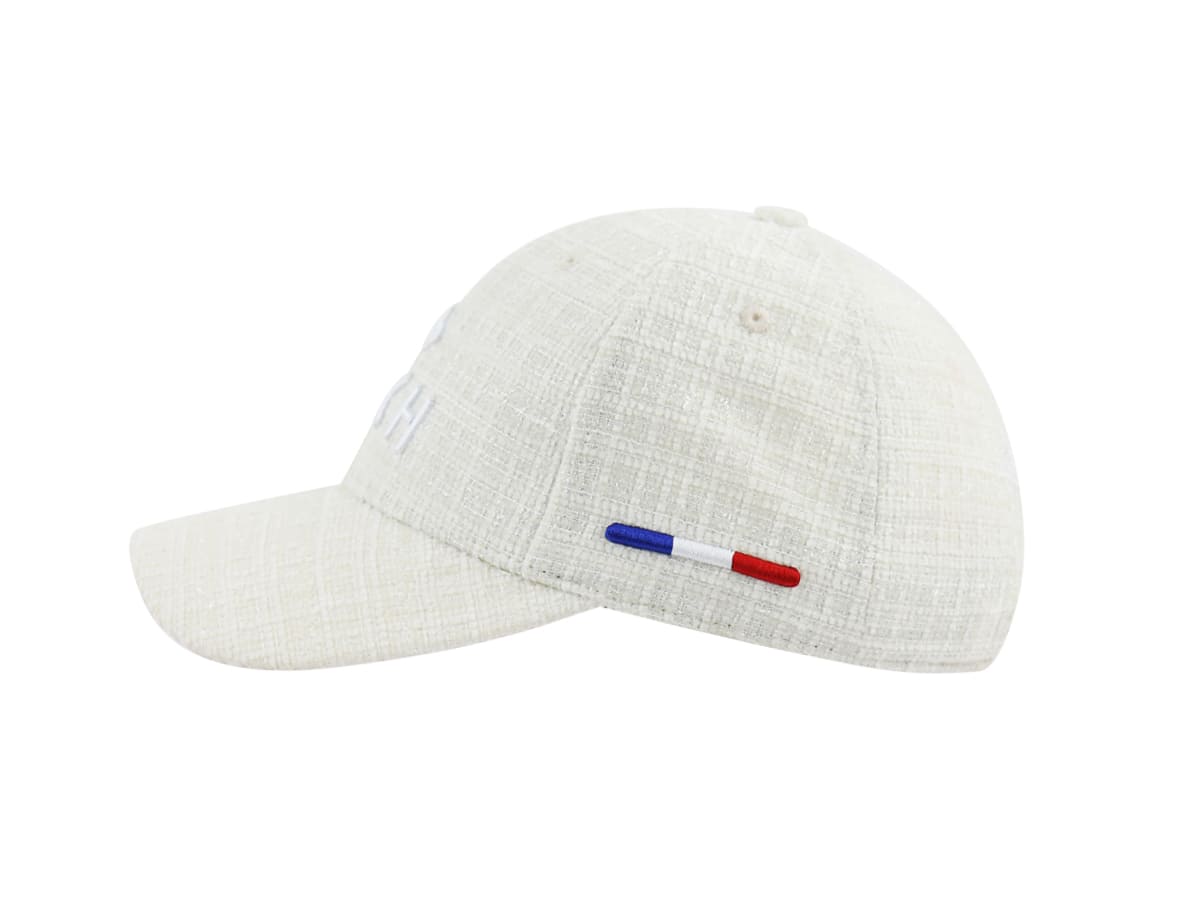 LXH Casquette Tweed Blanc Crème