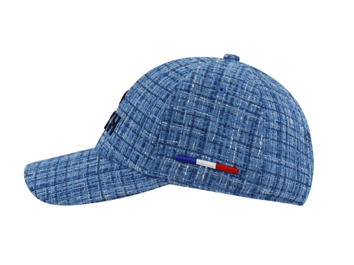 LXH Casquette Tweed Bleu