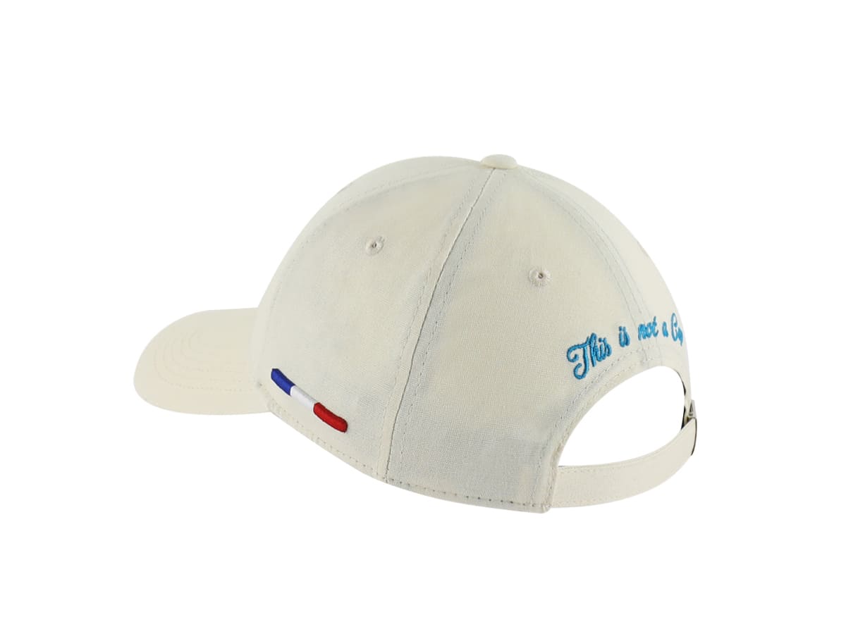 LXH Casquette en Coton Pop Écru