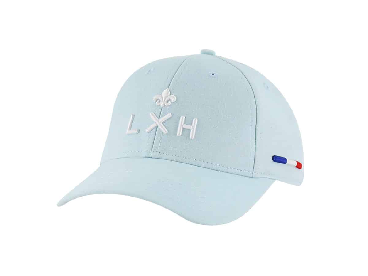 LXH Casquette en Lin Bleu