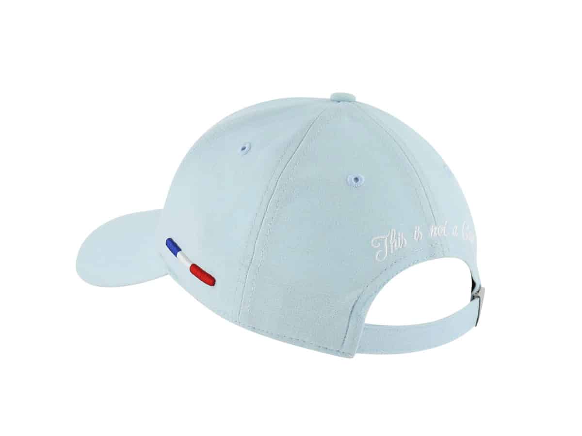 LXH Casquette en Lin Bleu