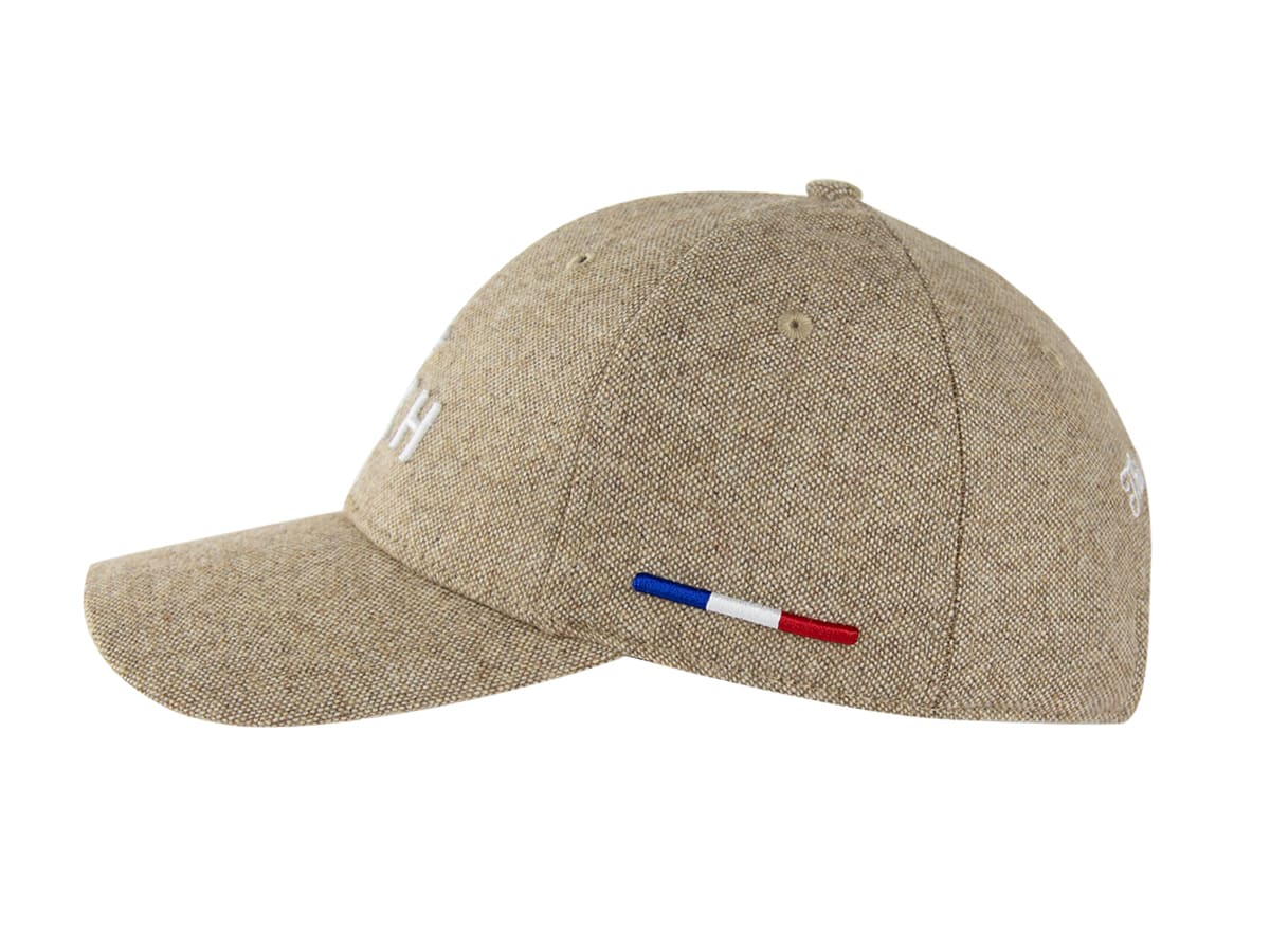 LXH Casquette en Coton Piqué Beige