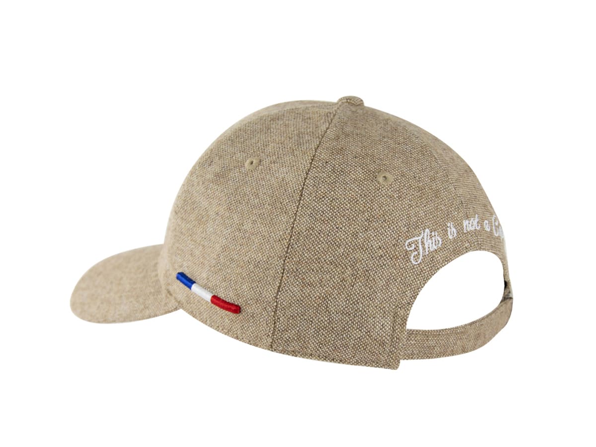 LXH Casquette en Coton Piqué Beige