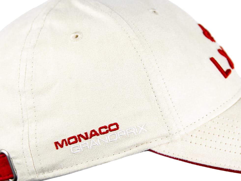 LXH Casquette Monaco GP Suédine Beige