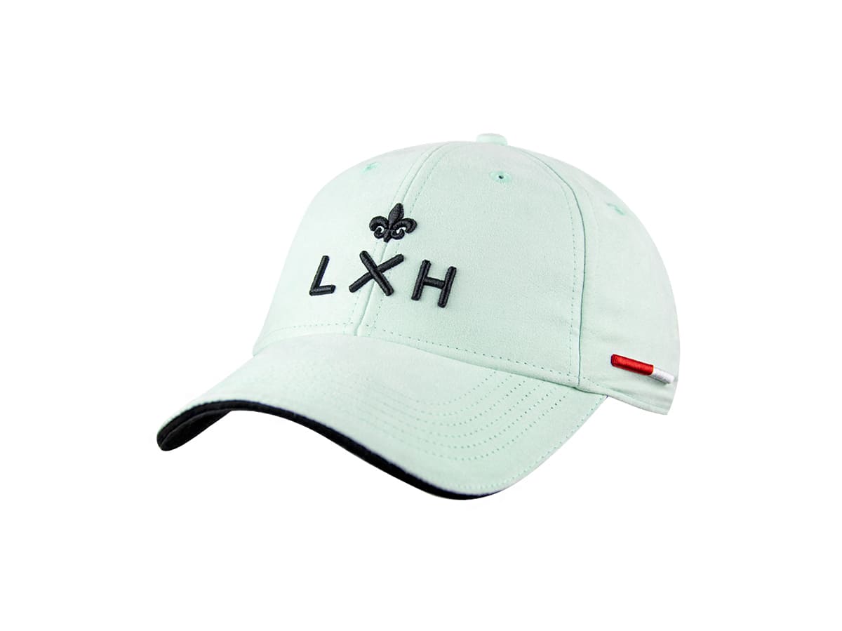 LXH Casquette Monaco GP Suédine Menthe