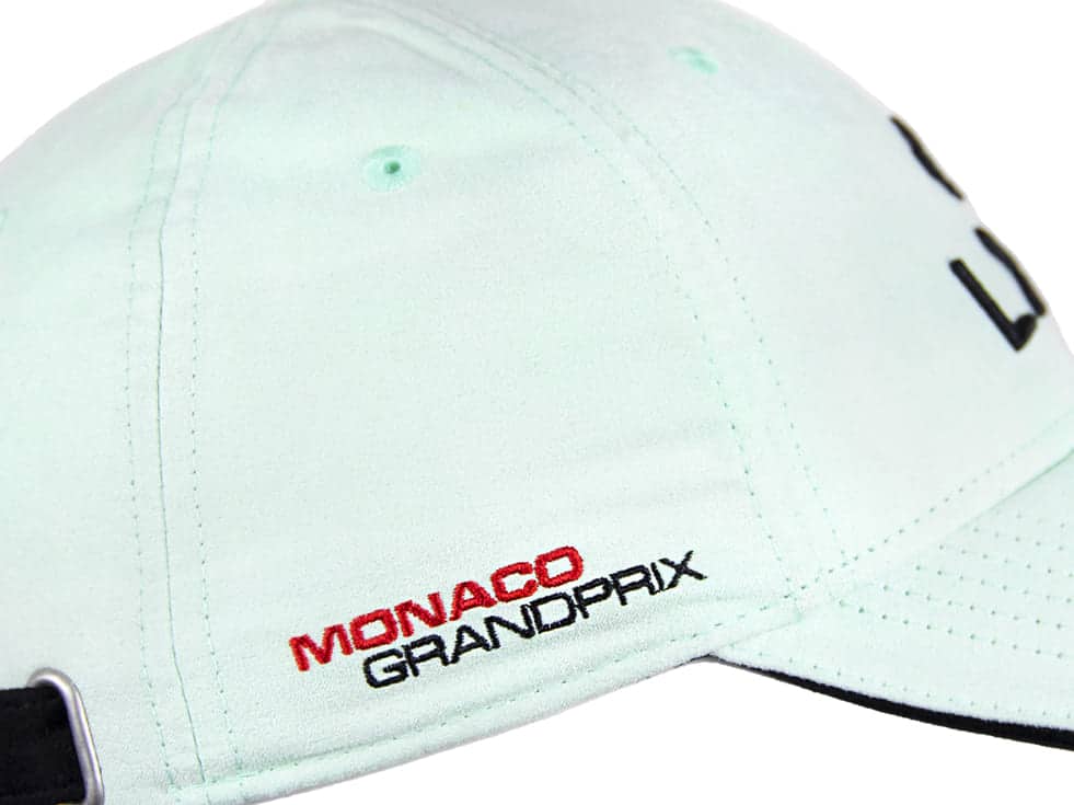 LXH Casquette Monaco GP Suédine Menthe