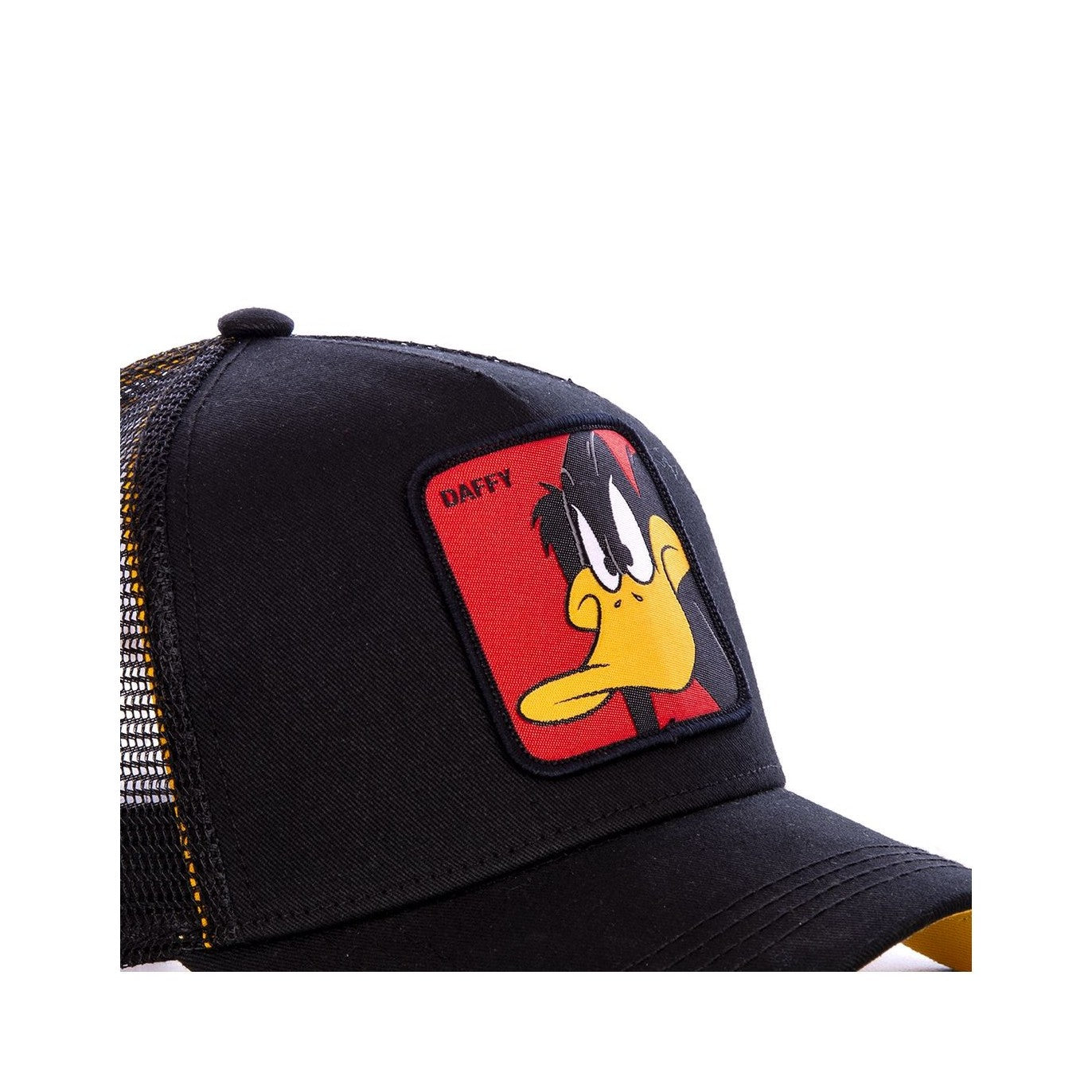 CAPSLAB Casquette Looney Tunes Daffy Duck Noir & Jaune