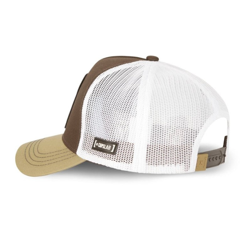 CAPSLAB Casquette Trucker Looney Tunes Speedy Gonzales Beige