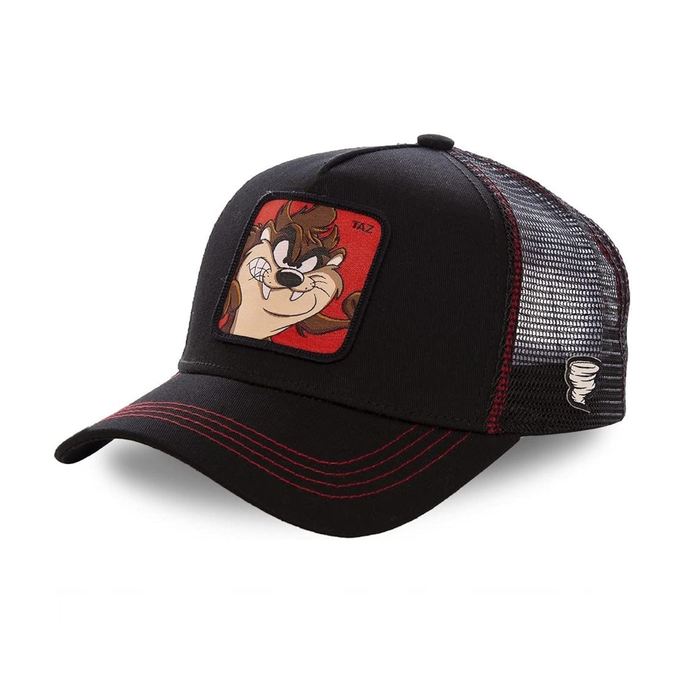 CAPSLAB Casquette Looney Tunes Taz Noir/Rouge