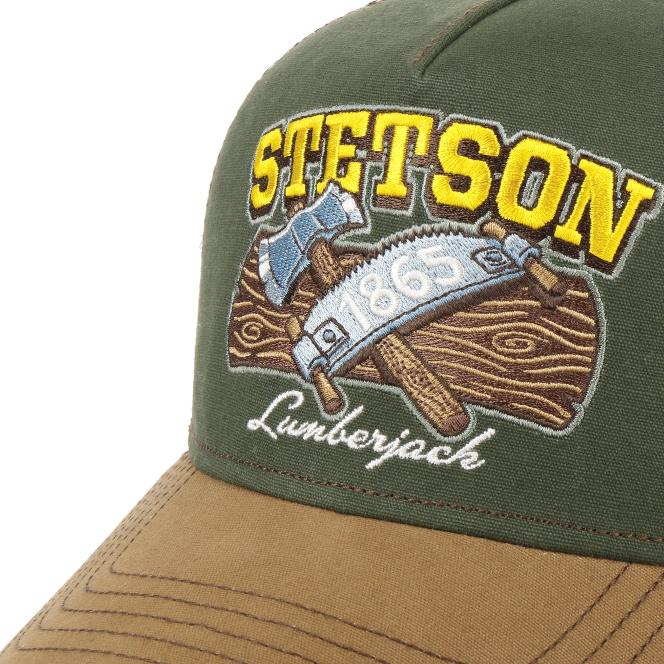 Stetson Casquette Lumberjack Marron