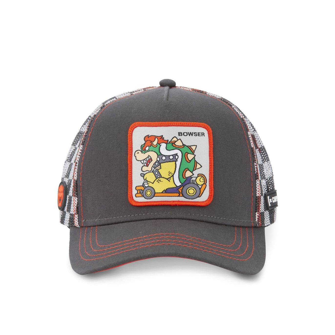 CAPSLAB Casquette Mario Kart Bowser Marron