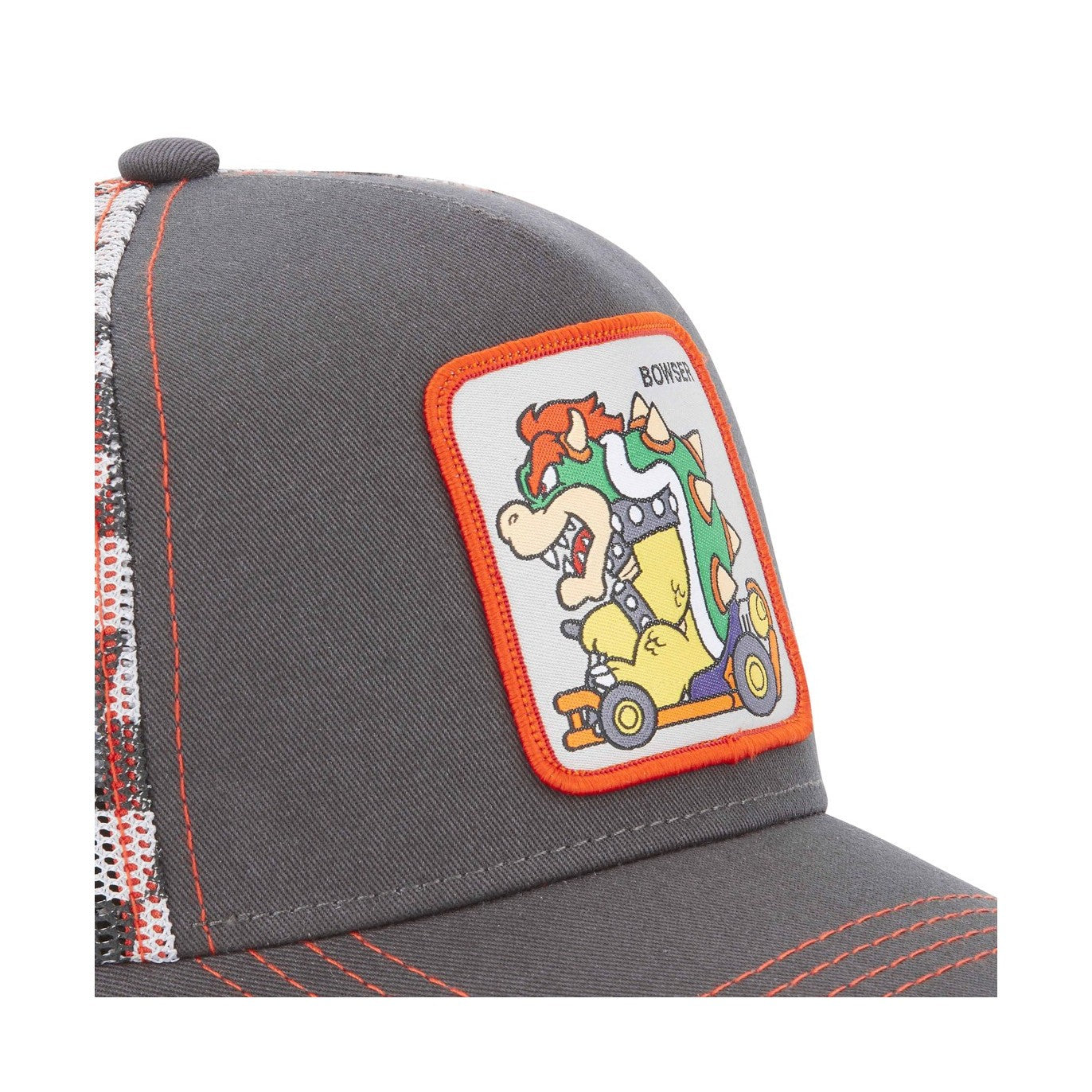 CAPSLAB Casquette Mario Kart Bowser Marron