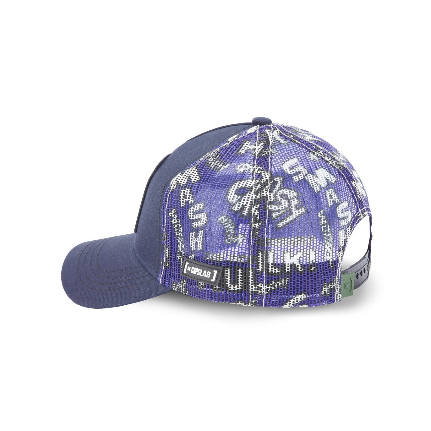 CAPSLAB Casquette Trucker Marvel Hulk Scratch Navy