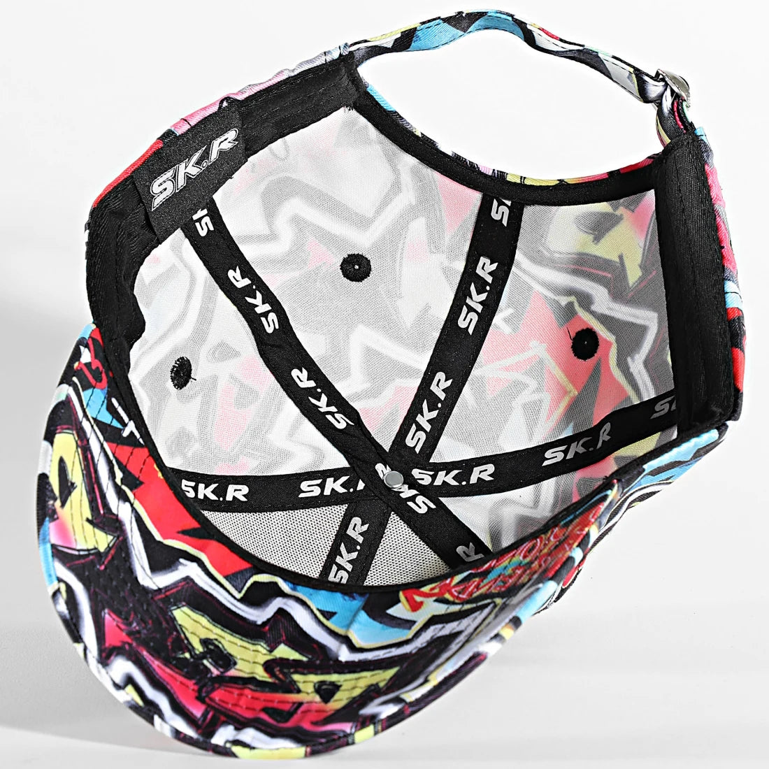 SKR Casquette Motif Graffiti Tribal