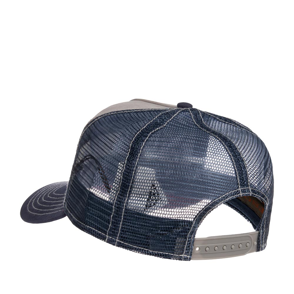 Stetson Casquette Trucker on the Truck Bleu/Grise