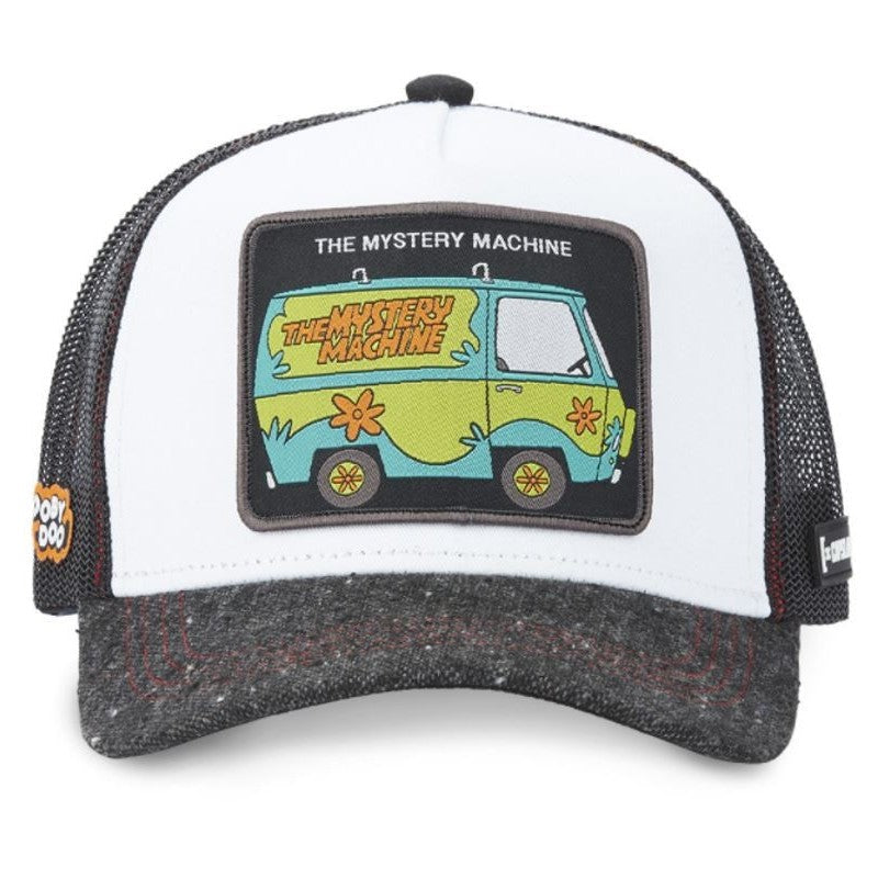 CAPSLAB Casquette Trucker Scooby-Doo Snapback Blanc