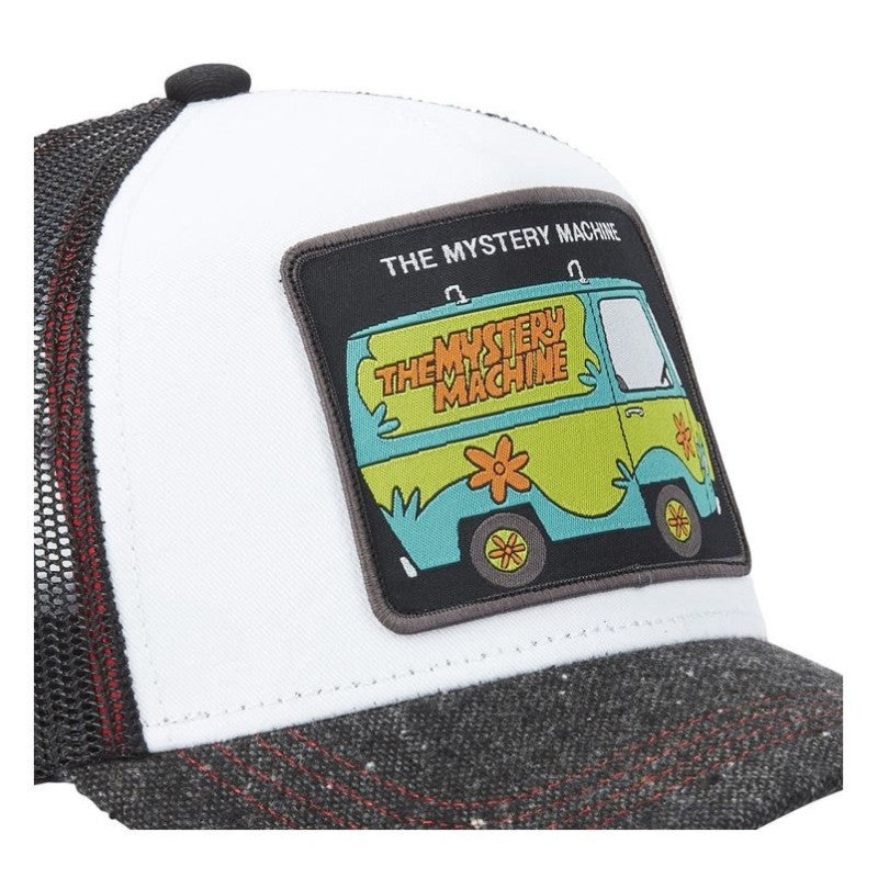 CAPSLAB Casquette Trucker Scooby-Doo Snapback Blanc