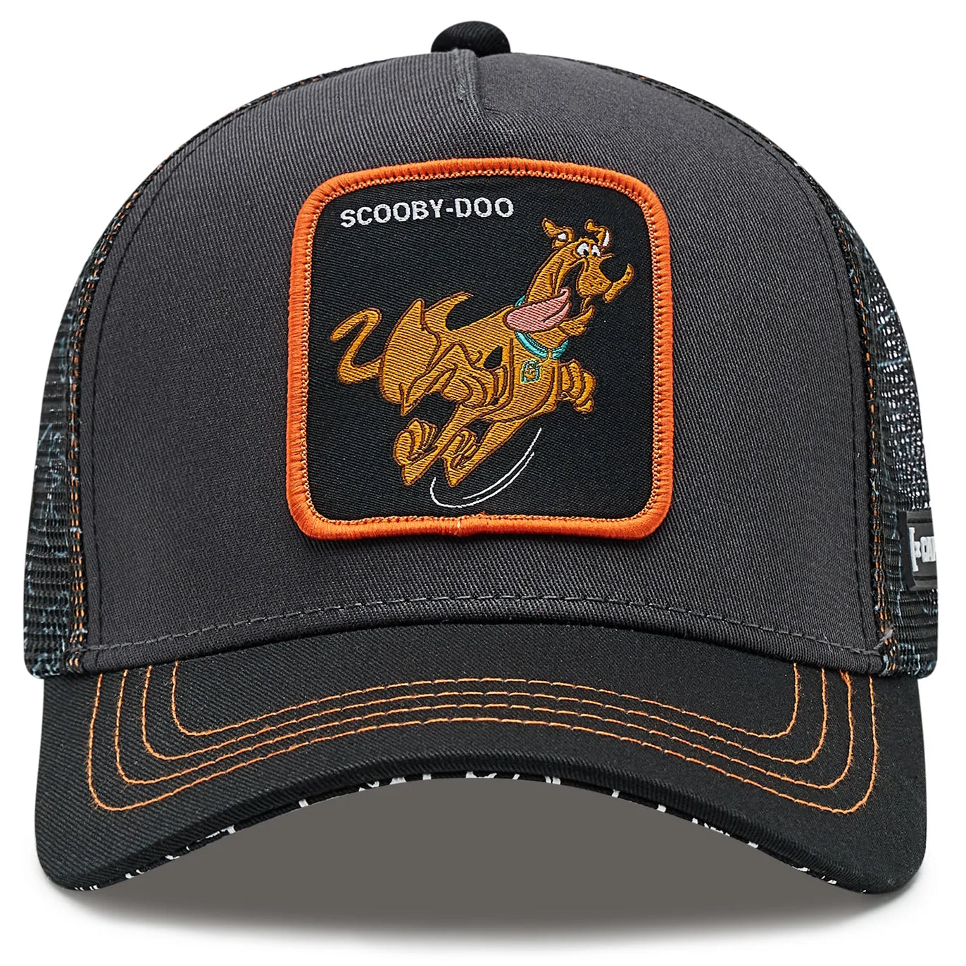 CAPSLAB Casquette trucker Scooby-Doo Snapback Trucker Gris