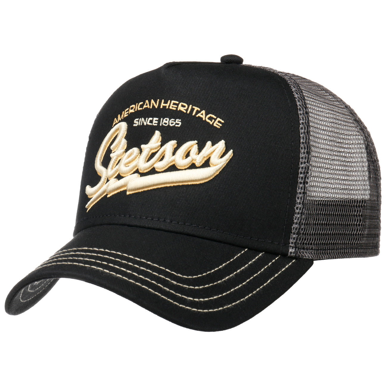 Stetson Casquette Since 1865 Noire