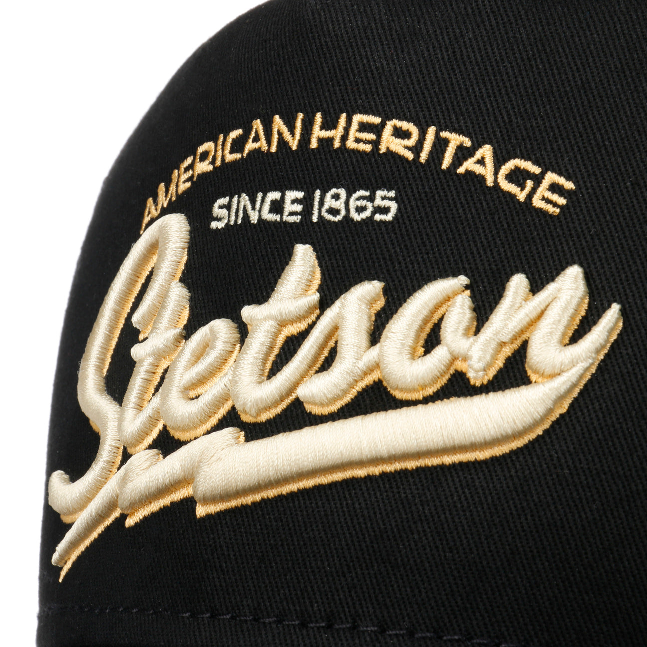 Stetson Casquette Since 1865 Noire