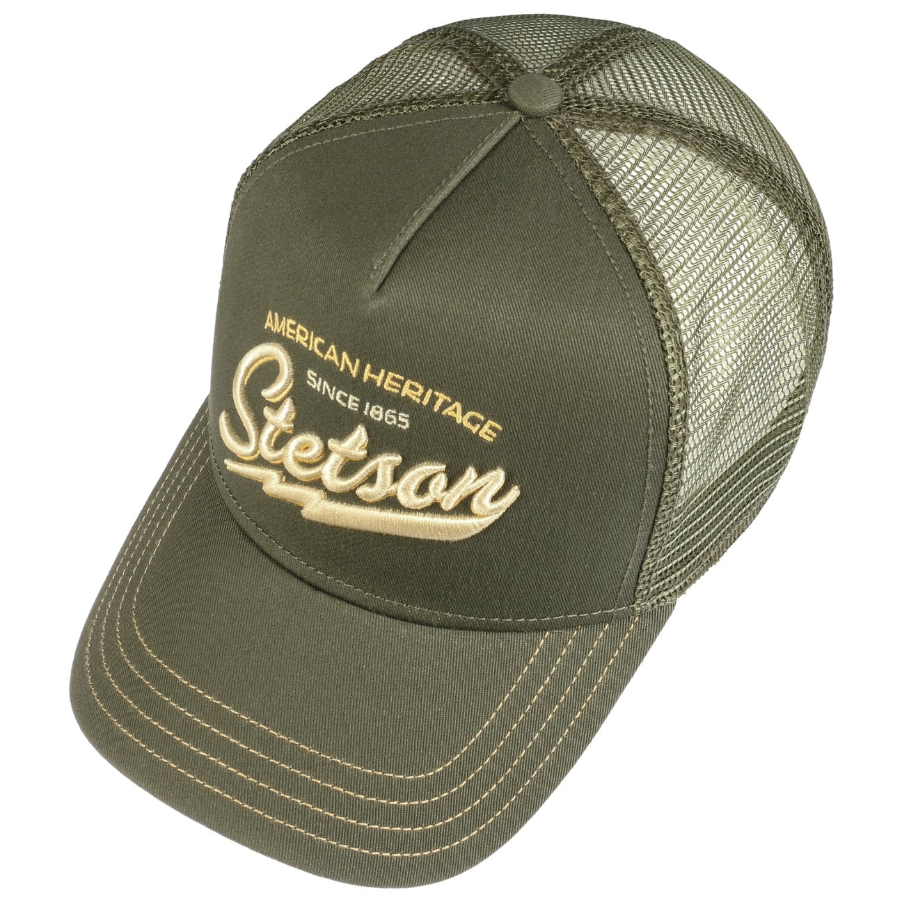 Stetson Casquette Since 1865 Olive