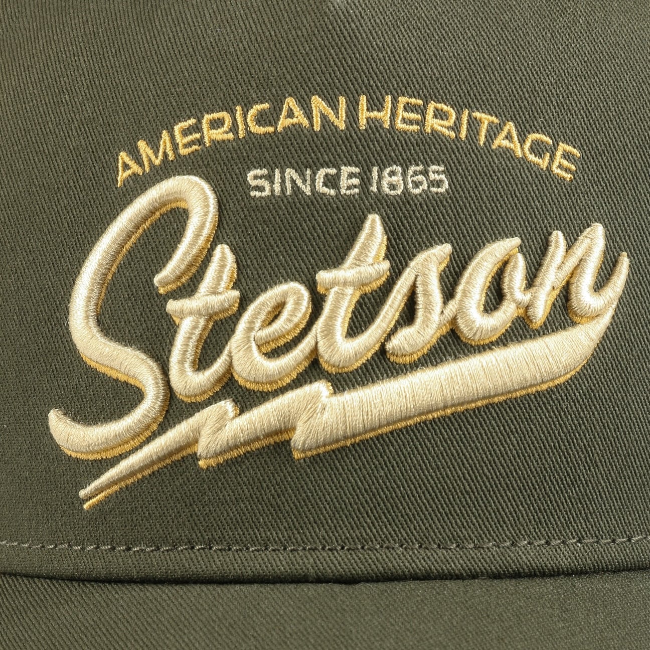 Stetson Casquette Since 1865 Olive