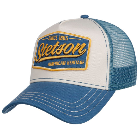 Stetson Casquette Since 1865 Vintage Bleue