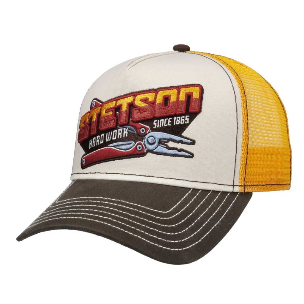 Stetson Casquette Hard Work Jaune