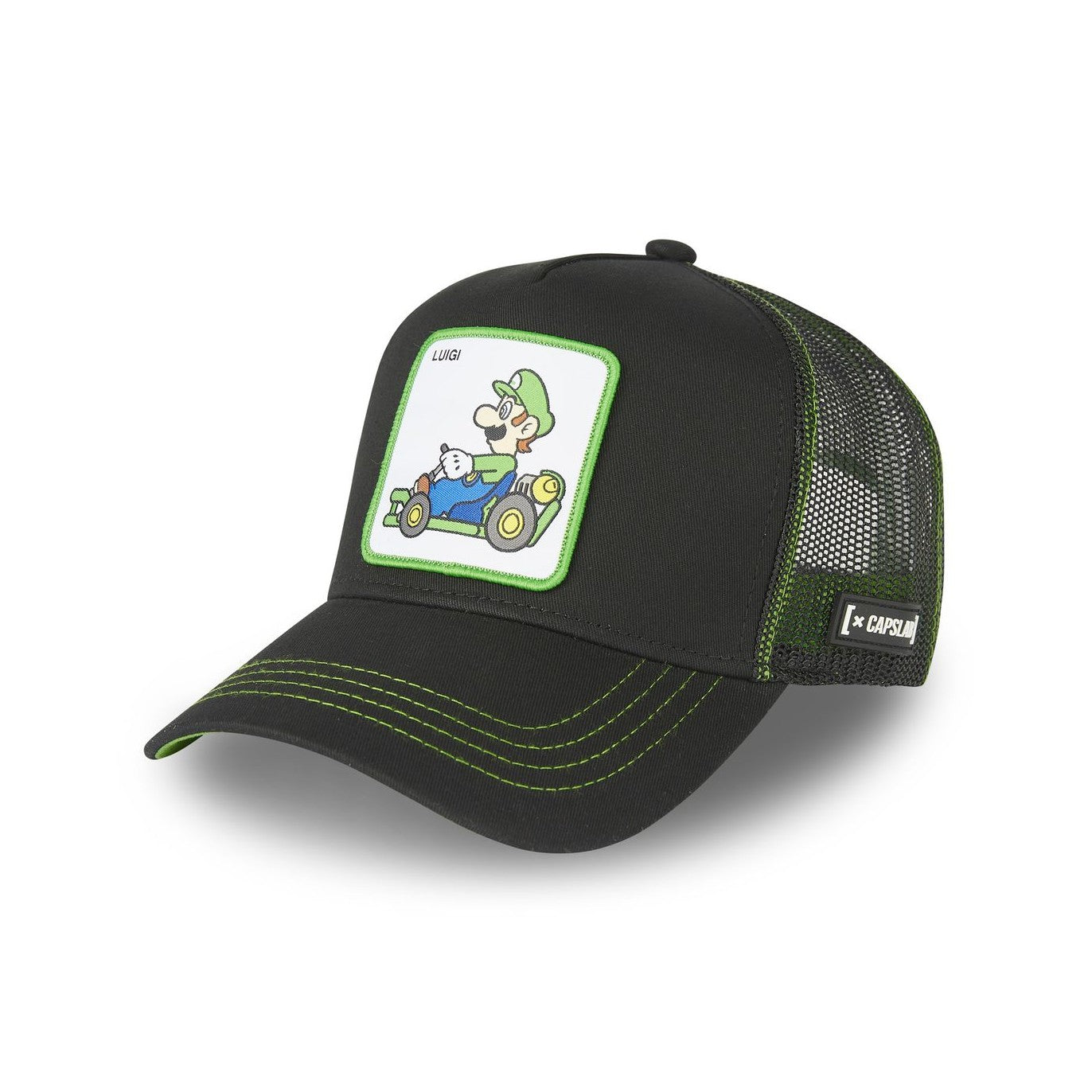 CAPSLAB Casquette Super Mario Kart Luigi