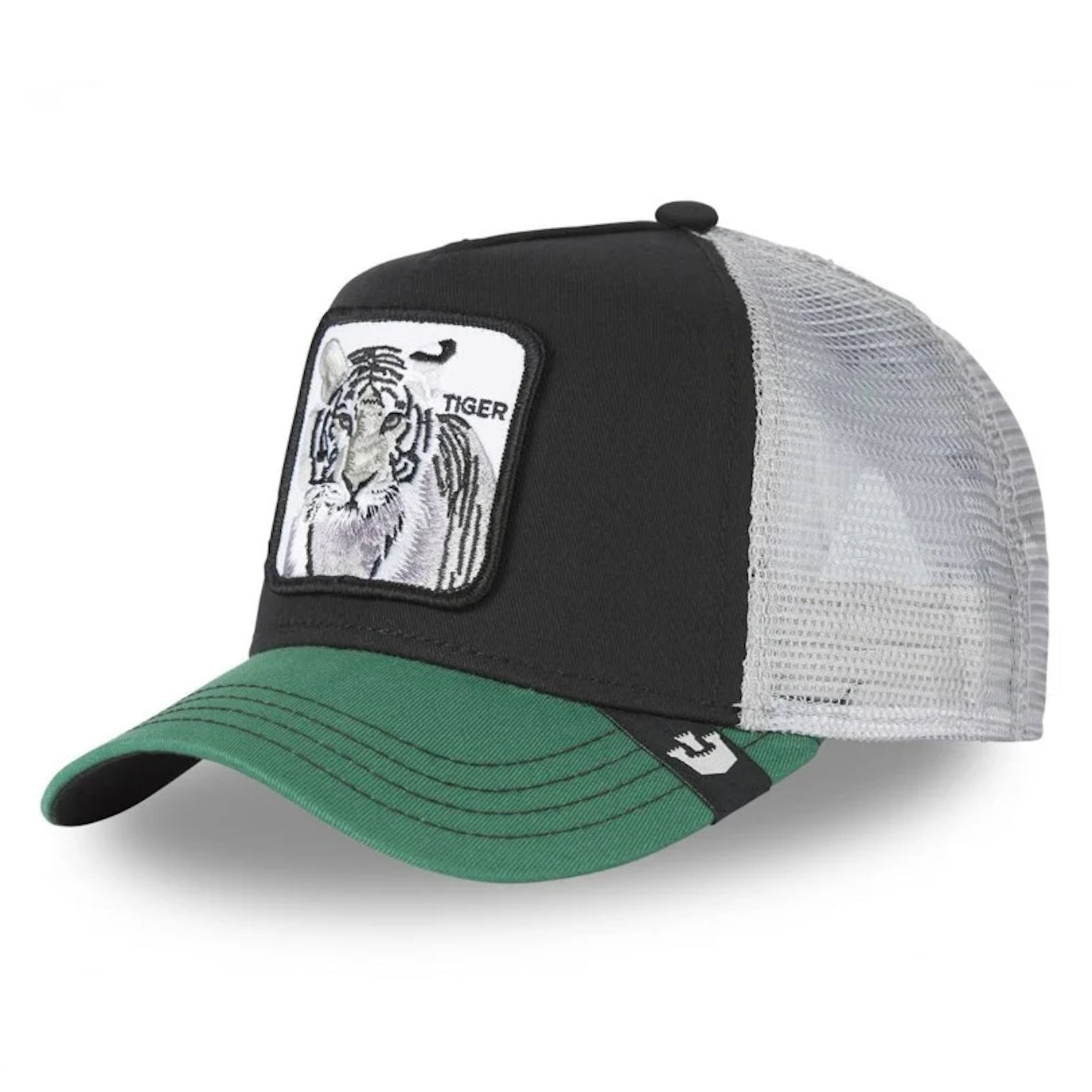 Goorin Bros - Tigre Trucker Cap - Noir et Vert