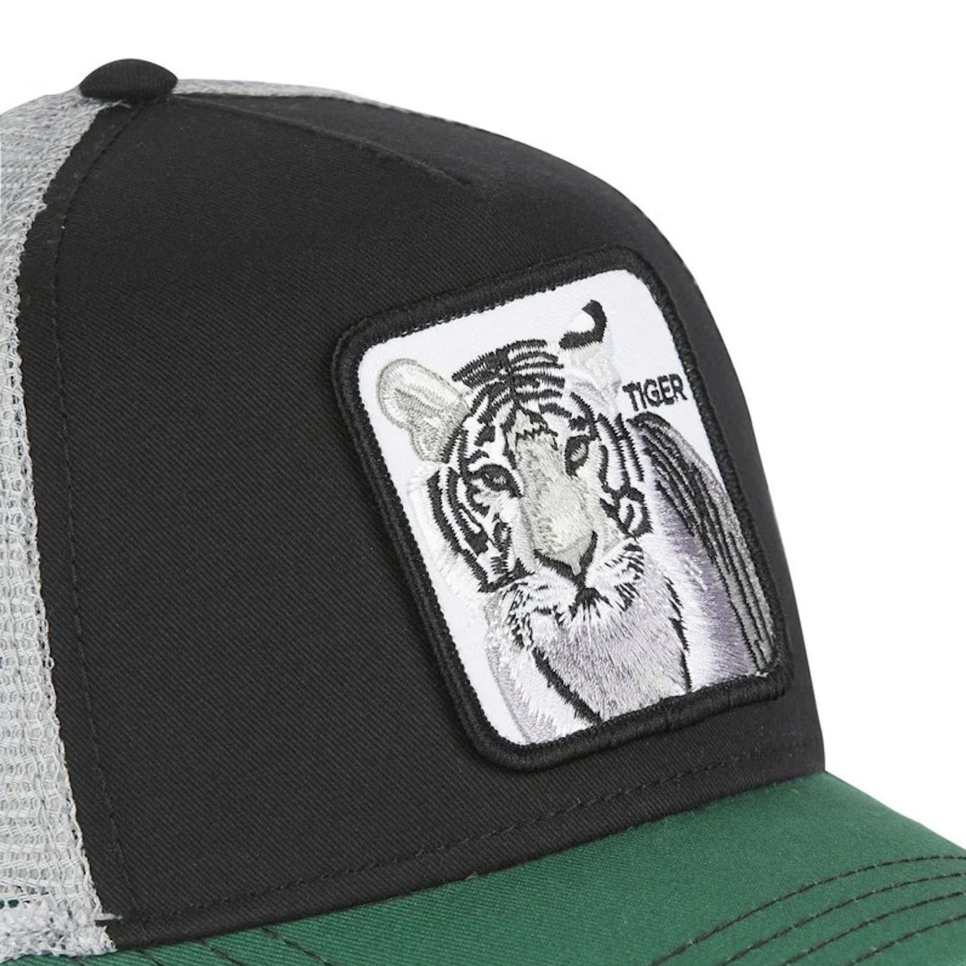 Goorin Bros - Tigre Trucker Cap - Noir et Vert