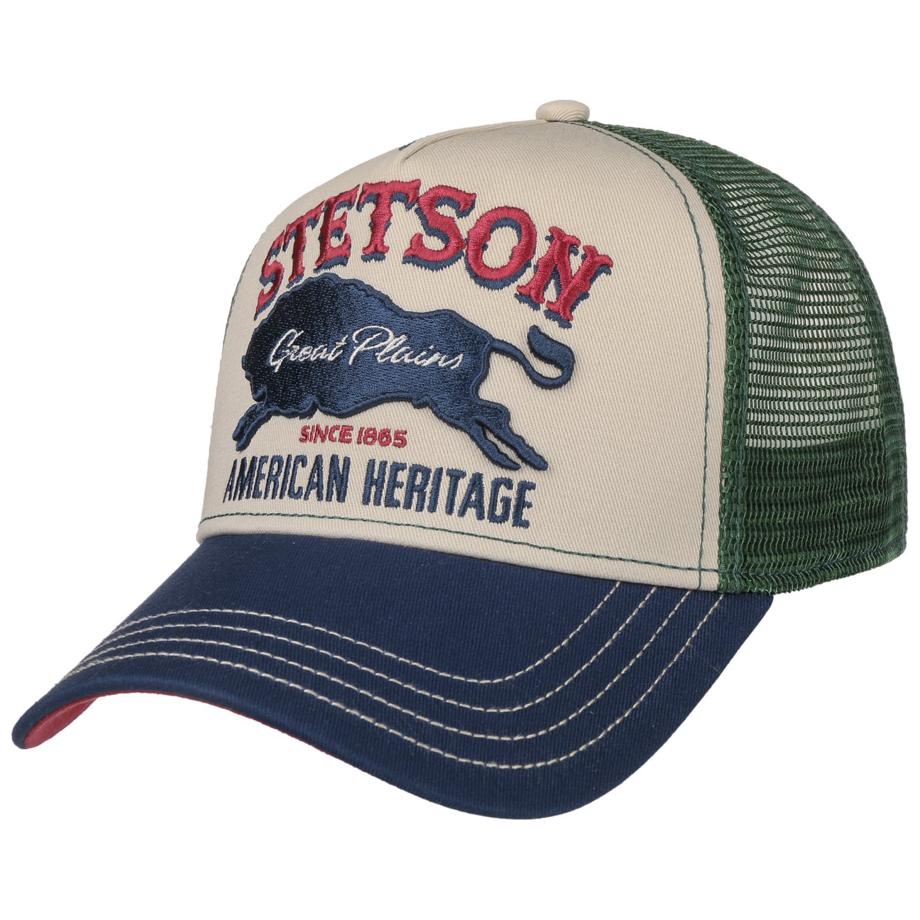 Stetson Casquette The Plains Vert