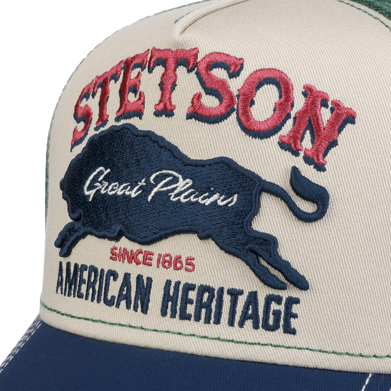 Stetson Casquette The Plains Vert