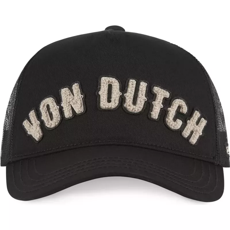 Von Dutch Casquette Trucker Noire avec Boucle