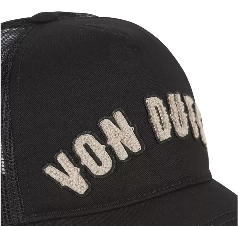 Von Dutch Casquette Trucker Noire avec Boucle